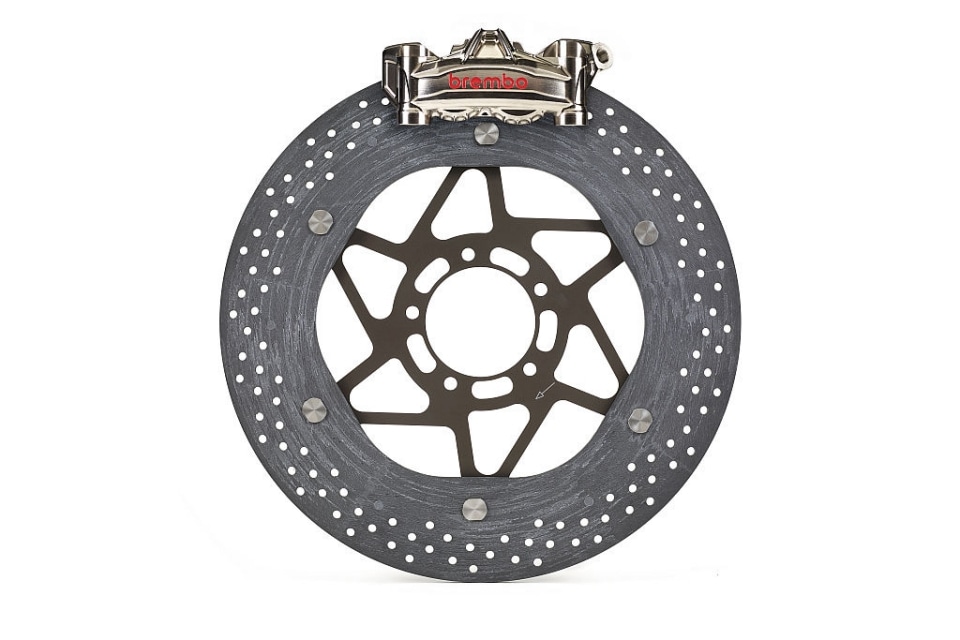 Brembo Hyction: debutta su una moto stradale il disco in carbonio ceramico 